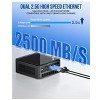GMKtec Mini Gaming PC, 1TB SSD 32GB RAM, AMD Ryzen 7 8845HS(Up to 5.1GHz), Mini Desktop Computer, Oculink, Dual RJ45 2.5G, - 4 of 4