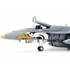 F/A-18C U.S. Navy Hornet Fighter Aircraft "VFA-82 Marauders" with Display Stand Ltd Ed to 600 pcs 1/72 Diecast Model by JC Wings - 2 of 4