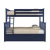 Max & Lily Twin over Full Bunk Bed with Trundle Bed - image 3 of 4