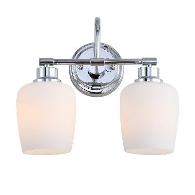 Contemporary Chrome 13'' Modern Bathroom Vanity Sconce