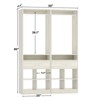 Aheaplus 80'' H Freestanding Closet Organizer with Hanging Rod, Clothes Garment Rack with Drawer and shelves - 4 of 4