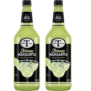 Mr & Mrs Skinny Margarita Mix, 1L Bottle– Premium Cocktail Mixer for Margarita Mix, Ready to Use - 1 of 4