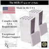 Advanced Organizing Systems - MGR-37 (2pkg) Roll File Storage Box - Corrugated 37x17.5x17.5 With 16 Compartments - 2 of 4