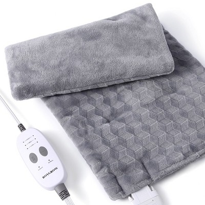 Weighted Heating Pad With Massager, Electric Heating Pad For Back Neck ...