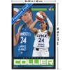 Trends International WNBA Minnesota Lynx - Napheesa Collier 25 Framed Wall Poster Prints - 3 of 4