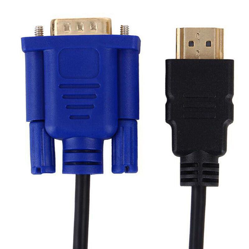 Sanoxy HDMI Male To VGA Male Video Converter Adapter Cable For PC DVD 1080P HDTV 6FT, 2 of 5