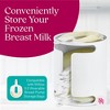 Nurse and Nourish Breast Milk Storage Tower for Willow Pump Bags - 4oz - Breastfeeding Supplies - Fits Up to 16 Bags - 2 of 4