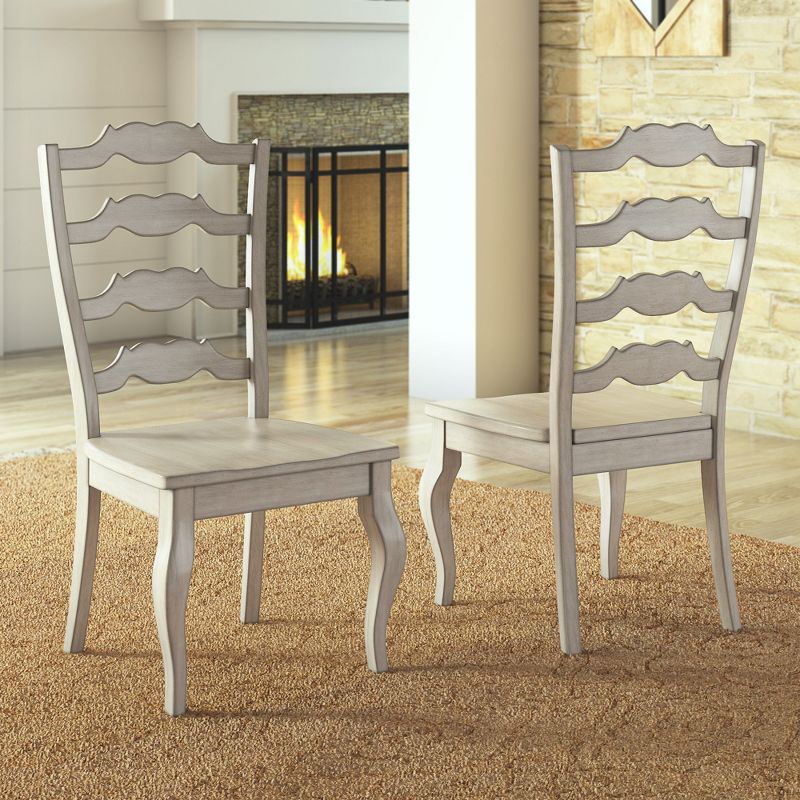 South Hill French Ladder Back Dining Chair 2 in Set - Inspire Q&#174;, 2 of 8