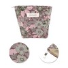 Unique Bargains Portable Floral Makeup Bag 1 Pc - 4 of 4
