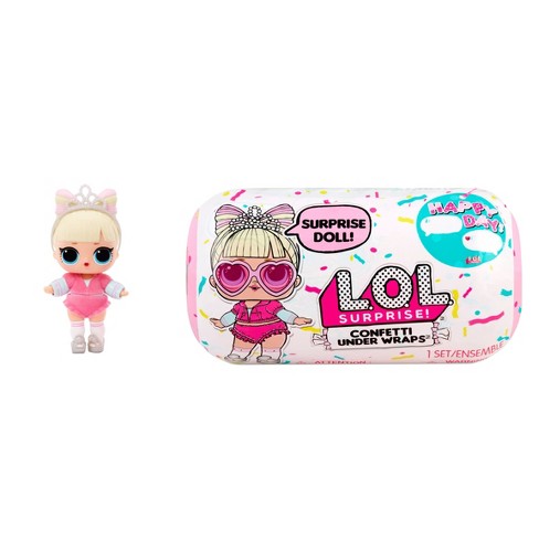 3pcs LOL Surprise Under Wraps Glam Glitter Confetti Pop dolls Xmas gift  Random 