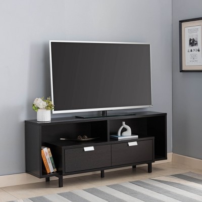 NicBex TV Stand for 60 Inch TV,TV Entertainment Center with 2 Open Shelves and 2 Drawers,Modern TV Console Table for Living Room