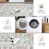 Acekool Boho Floral Area Rug Washable Non-Slip Foldable Soft Low Pile for Living Room Bedroom Kitchen - 3 of 4