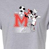 Women's - Disney - Minnie Soccer 28 Cropped Graphic T-Shirt - 2 of 4