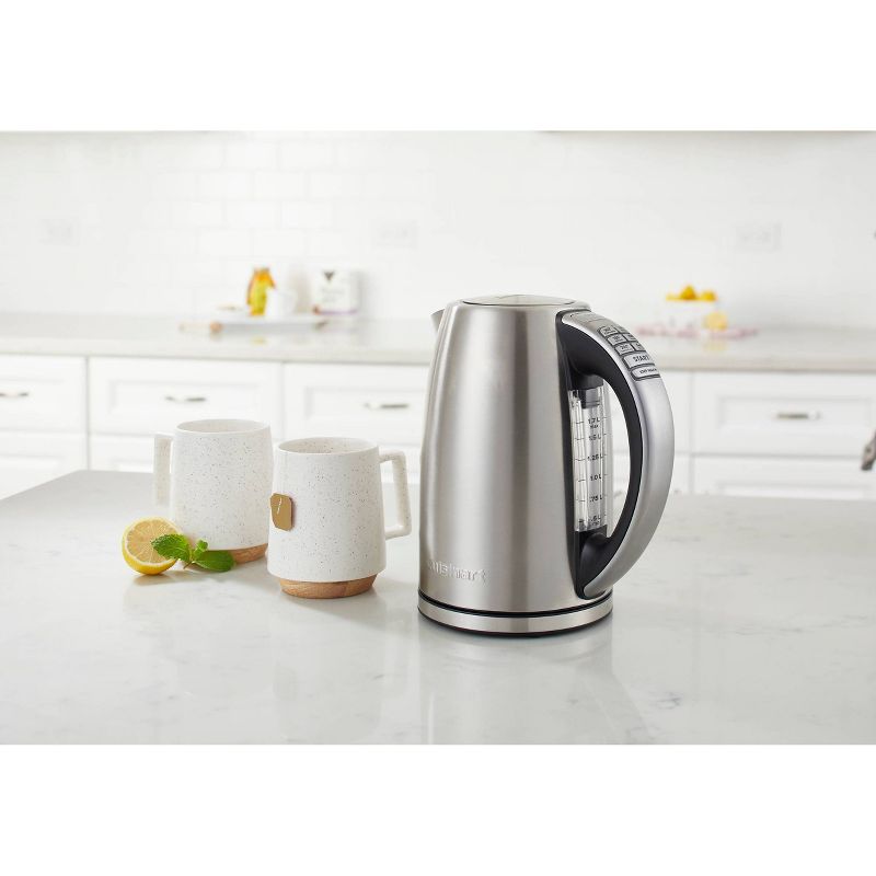 Cuisinart Perfectemp 1.7L Electric Programmable Kettle - Stainless Steel - CPK-17P1TG, 3 of 17