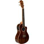 Lanikai MRS-CEC All-Solid Morado Concert with Kula Preamp Acoustic-Electric Ukulele Gloss Natural