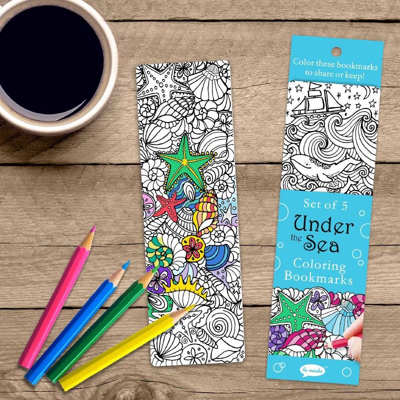 Coloring Bookmark - Set of 5, 4 of 11