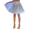 Malco Modes Women’s Luxury Double Layered Petticoat – Natural Beige Crinoline Underskirt - 2 of 4