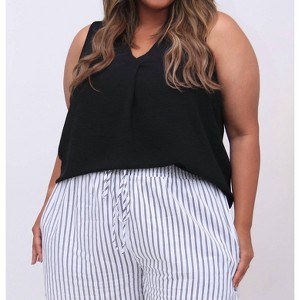 Women's My Whole World Top - Cotton Bleu - 1 of 4