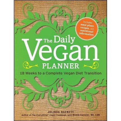 The Daily Vegan Planner - by  Jolinda Hackett (Paperback)