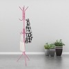 Unique Bargains Coat Clothes Jacket Hat Rack Umbrella Stand Metal Tree Hanger 69" 12 Hooks - 4 of 4