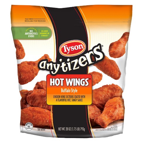 Tyson Any'tizers Buffalo Style Hot Wings - 28oz : Target