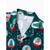 PATPAT Family Christmas Pajamas Matching Sets, Button-Down Pjs Includes Buffalo Plaid Socks Cozy Pajamas for Family - 3 of 4