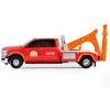 2022 Ram 3500 Dually Wrecker Tow Truck "Ignition Towing Co." Red & Orange "Dually Drivers" 1/64 Diecast Model Car by Greenlight - 3 of 4