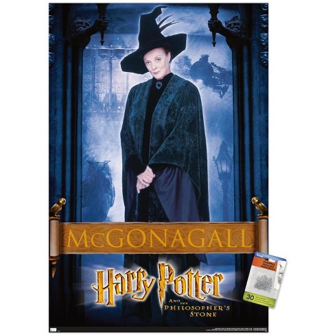 Trends International Harry Potter And The Philosopher's Stone - Mcgonagall  Unframed Wall Poster Print Clear Push Pins Bundle 22.375 X 34 : Target