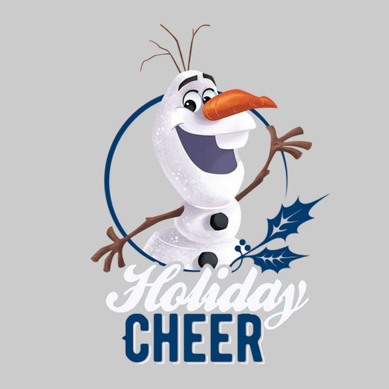 Men's Frozen Olaf Holiday Cheer Sweatshirt, 2 of 5