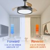 Bella Depot 36" Modern Ceiling Fan with LED Light and Remote - 3 of 4