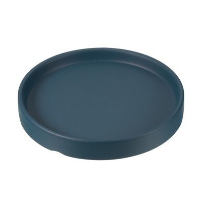 Unique Bargains Indoor Outdoor Glazed Ceramic Round Plant Pot Saucer 1 Pc