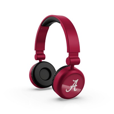 NCAA Alabama Crimson Tide Bluetooth Wireless Over-Ear Headphones