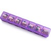 Sukuos XL Pill Box, Case w/Clear Lid, Arthritis-Friendly, BPA-Free, Easy-Clean - 2 of 4