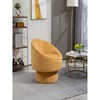 28.75"Mid Century Modern Accent Chair with Wood Frame - 2 of 4
