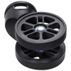 Byootique 2Pcs 2" Swivel Replacement Wheels 360 Degree Rotate Caster for AW Makeup Case - 3 of 4