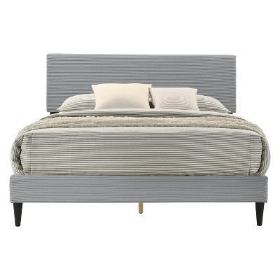 Galano Bayson Wood Frame Full Platform Bed With Headboard : Target