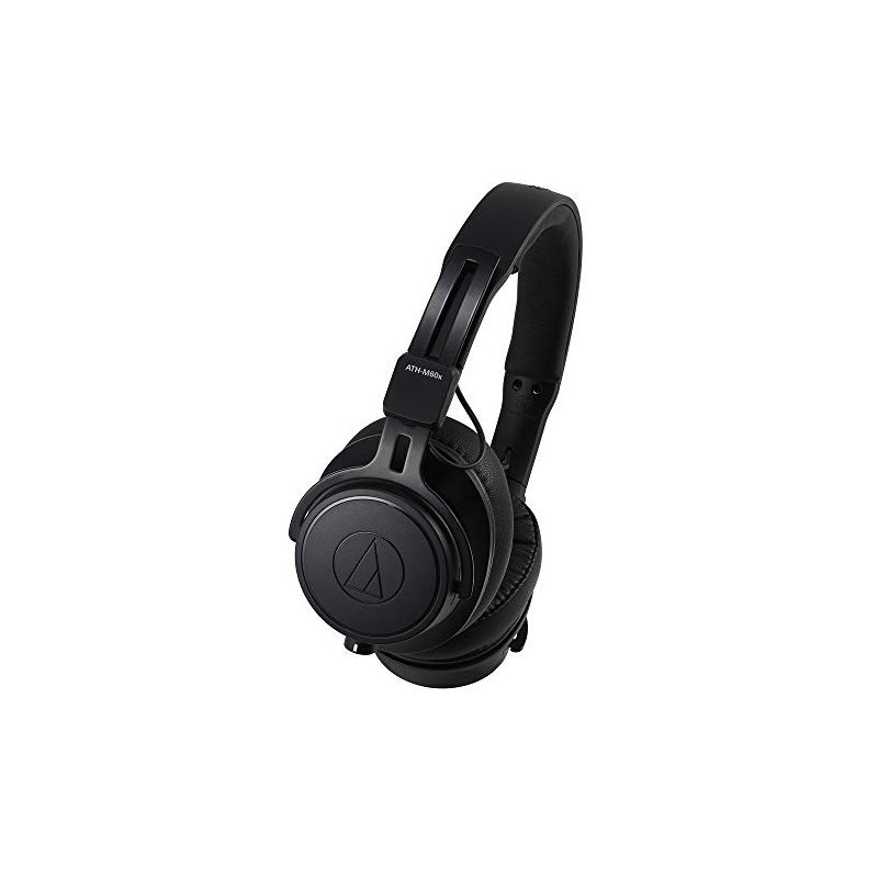 Audio-Technica ATH-M60X On-Ear Closed-Back Dynamic Professional Studio Monitor Headphones, 1 of 6
