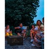 Outdoor Firepit - 21.7 Inch, Spark Screen, Fast Heating, Large Flame for Patio Garden Camping Picnic Bonfire - 4 of 4