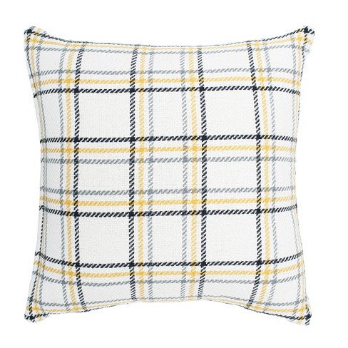 Better Homes & Gardens Woven Tufted Decorative Lumbar Pillow, 14 inch x 24 inch, Yellow, Single Pillow