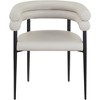 Meridian Furniture,Lavina Vegan Leather Dining Chair, Set of 2 - 2 of 4