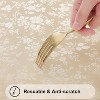 Attop Rectangle Table Cloth, Waterproof Tablecloths, Wipeable Washable Table Cover for Kitchen and Dining Room Beige, 60" X 84" - 3 of 4