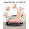 Nekteck Foot & Calf Massager - Shiatsu, Heat, Compression, Vibration - Remote  (APP Control)- Black - 3 of 4