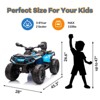 Garvee 12V 2-Seater Ride On ATV for Kids, Electric Car with Remote Control, 4x200W Motors, Bluetooth Music, LED Lights, Spring Suspension - 2 of 4