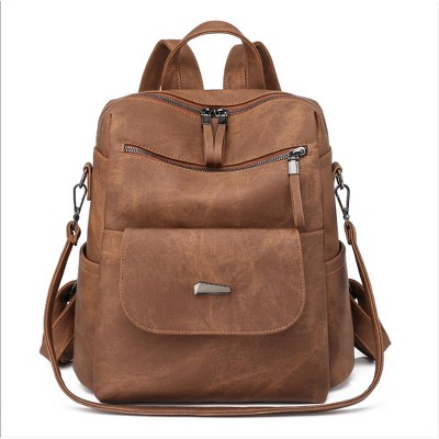 Wikineon Elegant Ladies' Purse in Rich Caramel Color: Stylish Accessory with Sleek Design, Perfect for Daily Outings or Evening Events