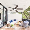 TOBILI 42 Inch Ceiling Fan 5 Blades Noiseless Reversible Dc Motor With Led Light - 2 of 4