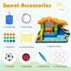 Costway 8-in-1 Multifunctional Water Park with Slide With Climbing Wall Water Cannon - 4 of 4