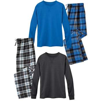Collections Etc 4-pc Pack Men's Pajama Set