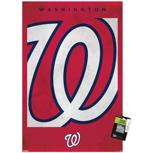 Trends International MLB Washington Nationals - Logo 25 Unframed Wall Poster Prints - 1 of 4