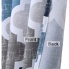 Geometric Quatrefoil Patterned Poly-Cotton Bathroom Shower Curtain - 4 of 4
