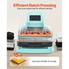 VEVOR Auto Heat Press Machine, 15 x 15 inch, T-Shirt Press Machine with Auto Release and Adjustable Pressure, Digital Display, Rapid Heating, Green - 3 of 4